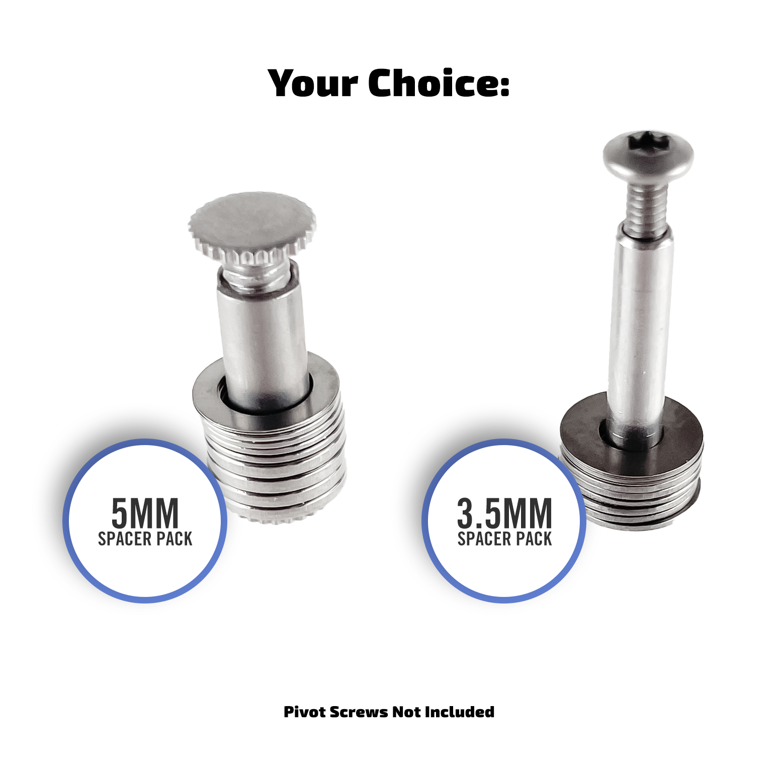 Stainless Steel Spacers for Multitools - Compatible with