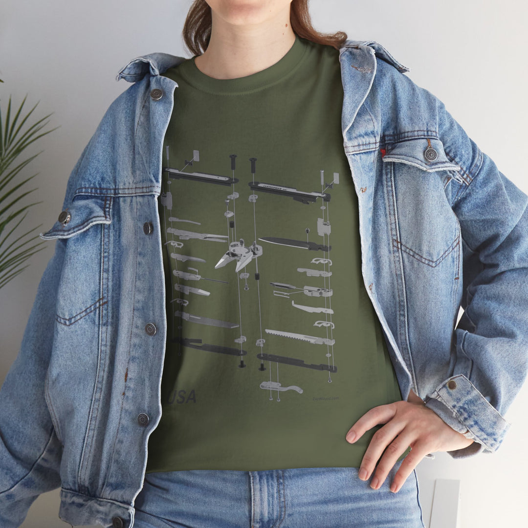 T-Shirt with ARC Exploded Diagram