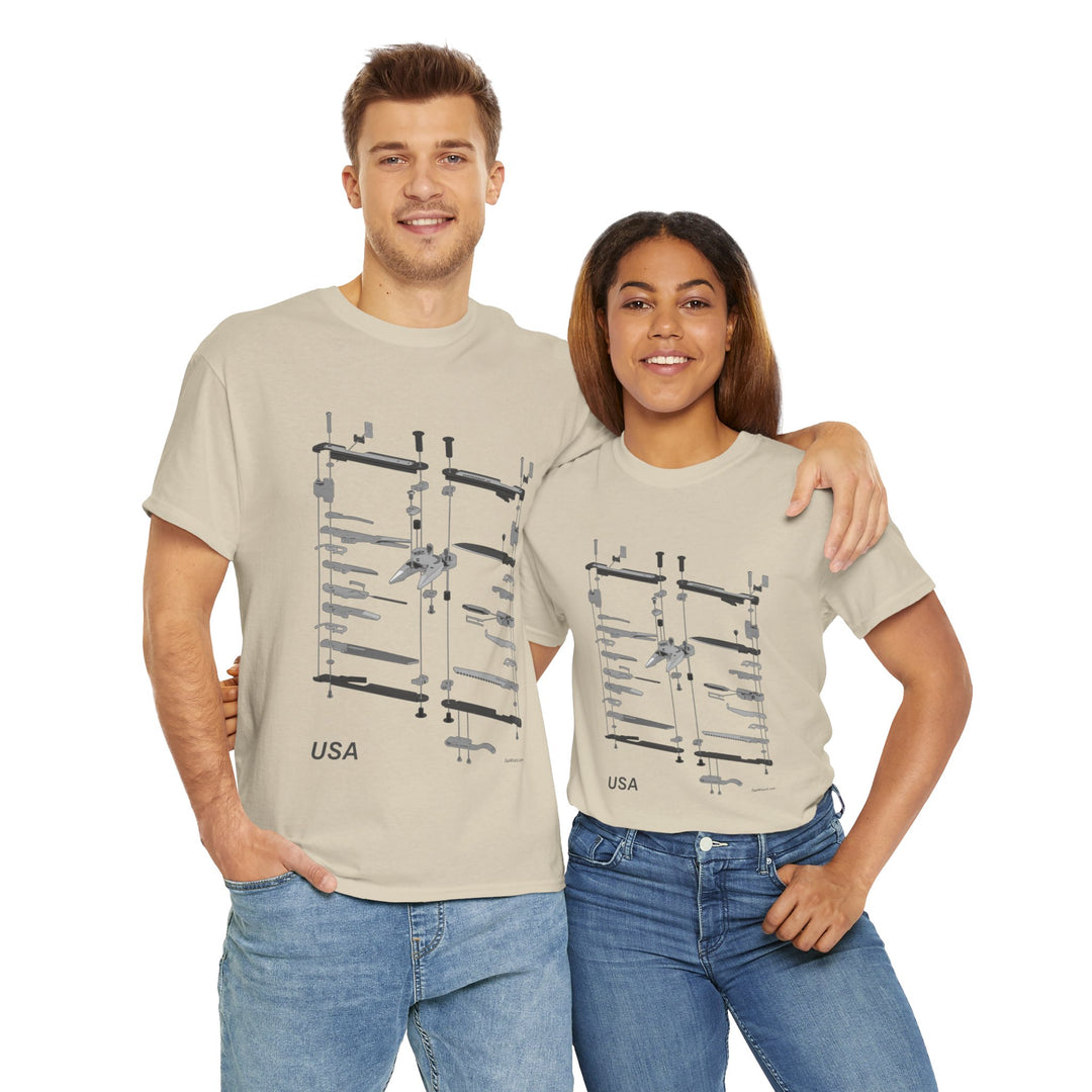 T-Shirt with ARC Exploded Diagram
