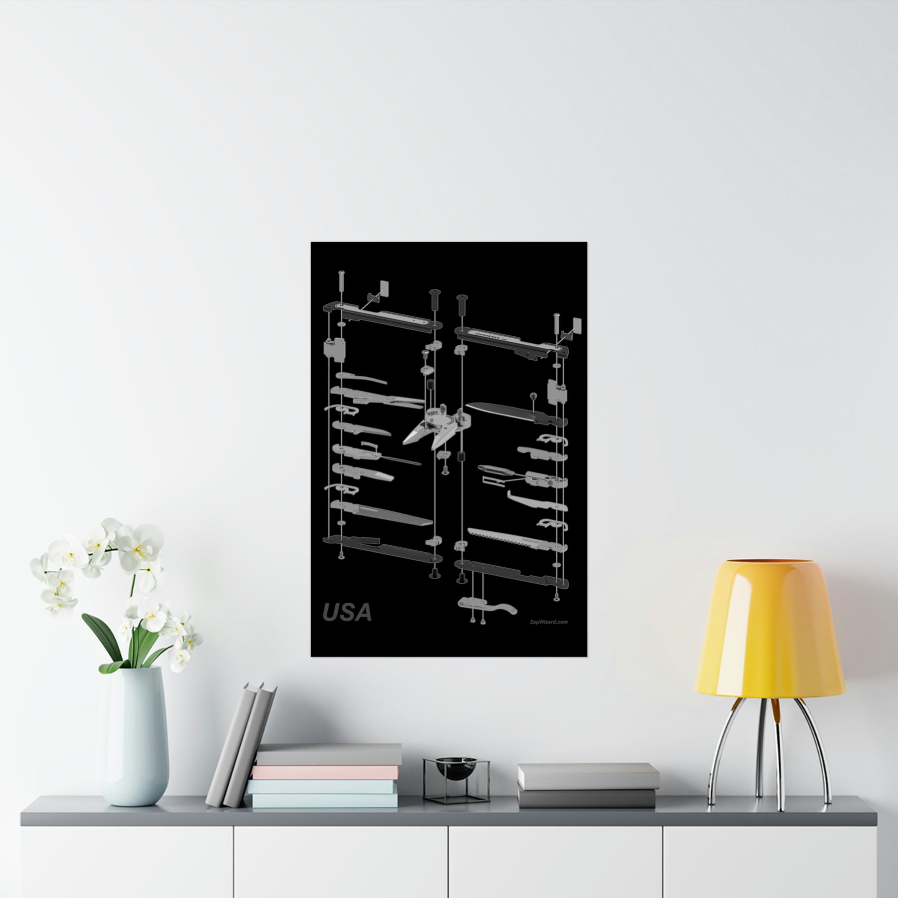 ARC Exploded Diagram Poster – ZapWizard Design