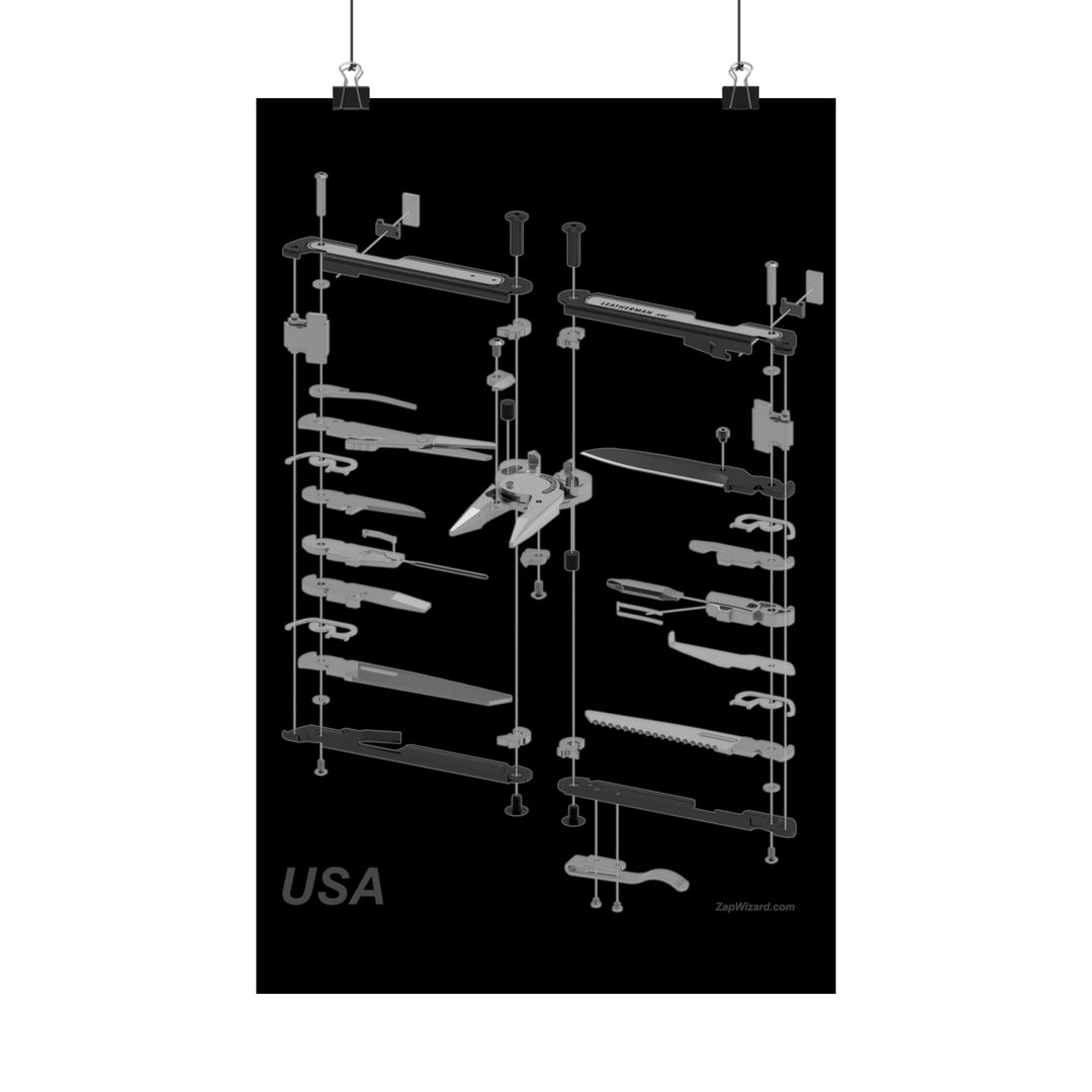 ARC Exploded Diagram Poster