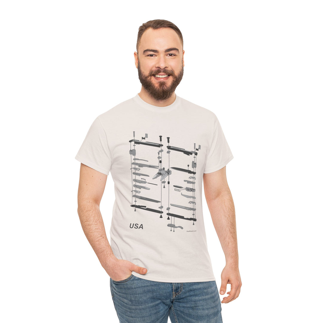 T-Shirt with ARC Exploded Diagram
