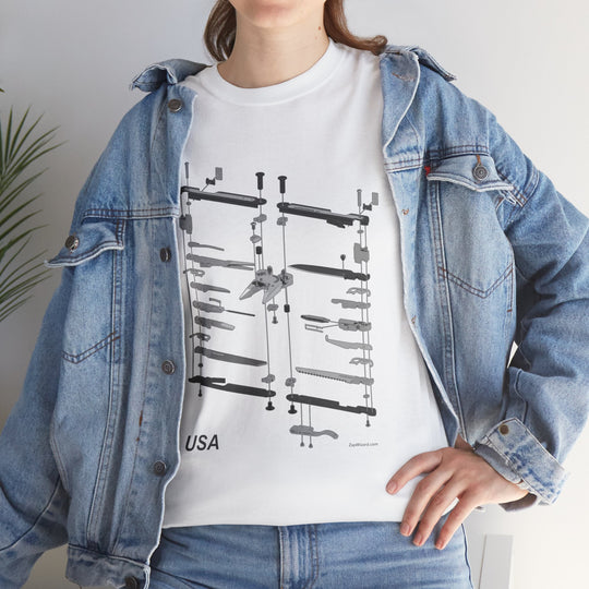 T-Shirt with ARC Exploded Diagram