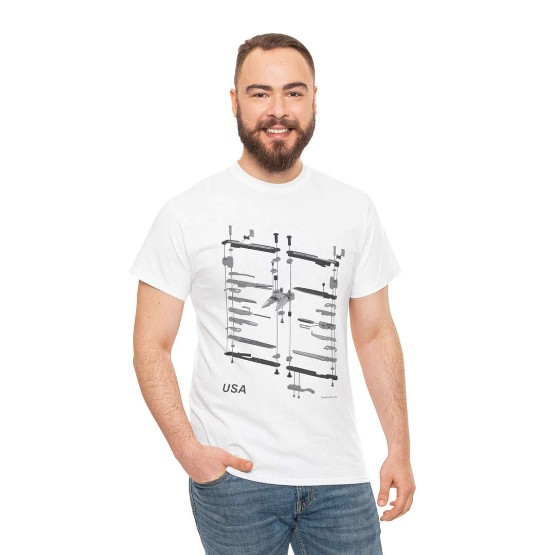 T-Shirt with ARC Exploded Diagram