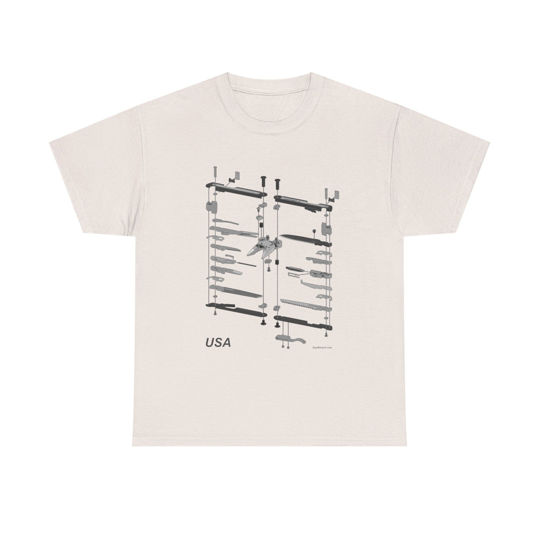 T-Shirt with ARC Exploded Diagram