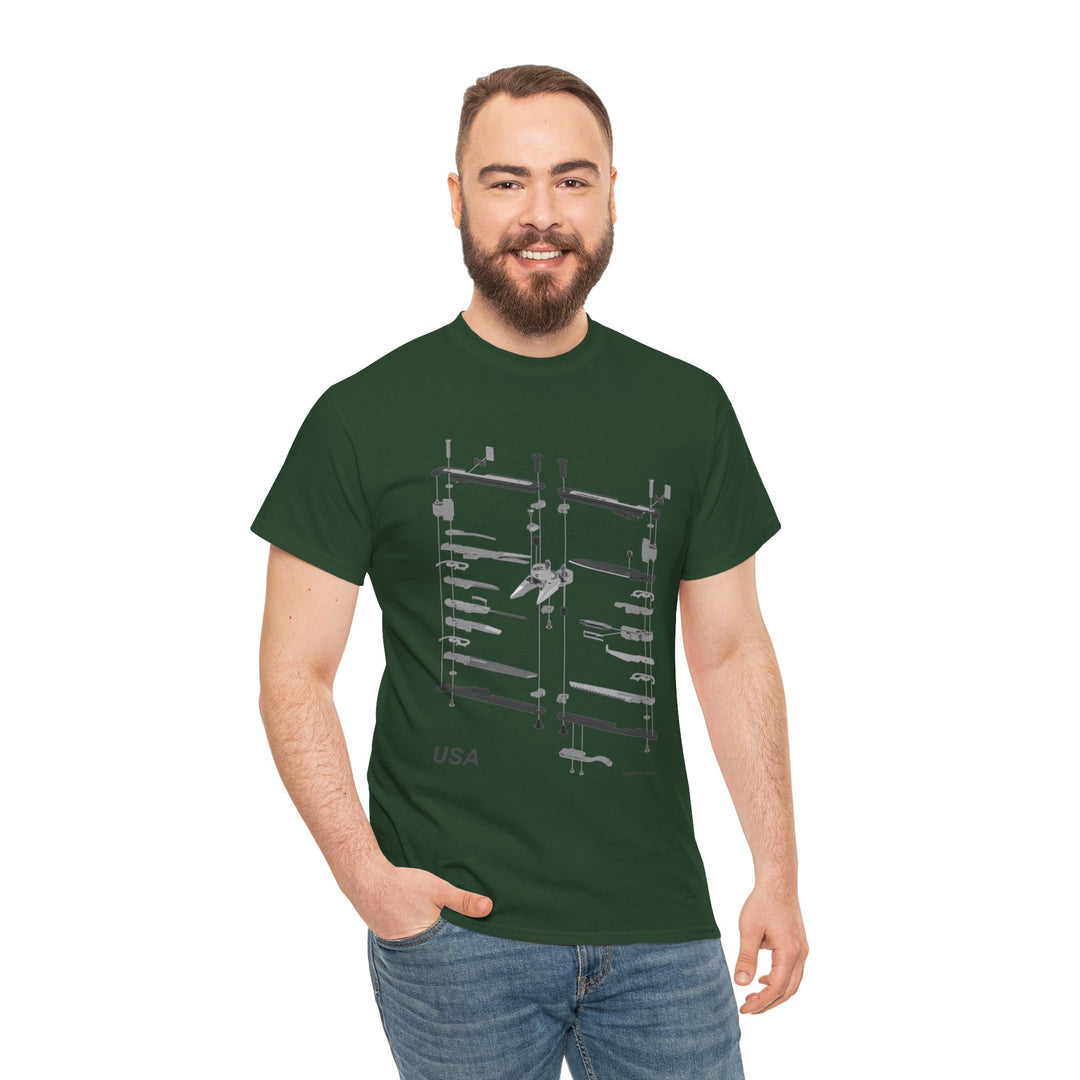 T-Shirt with ARC Exploded Diagram