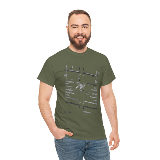 T-Shirt with ARC Exploded Diagram