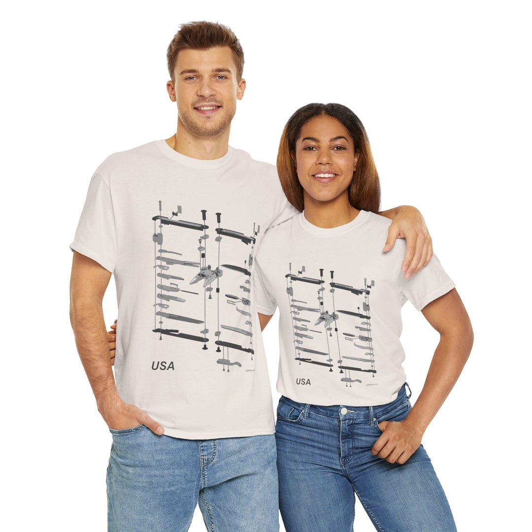 T-Shirt with ARC Exploded Diagram