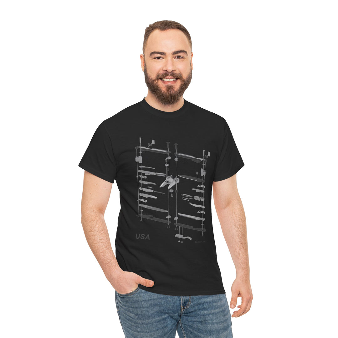 T-Shirt with ARC Exploded Diagram
