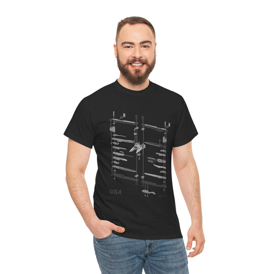 T-Shirt with ARC Exploded Diagram
