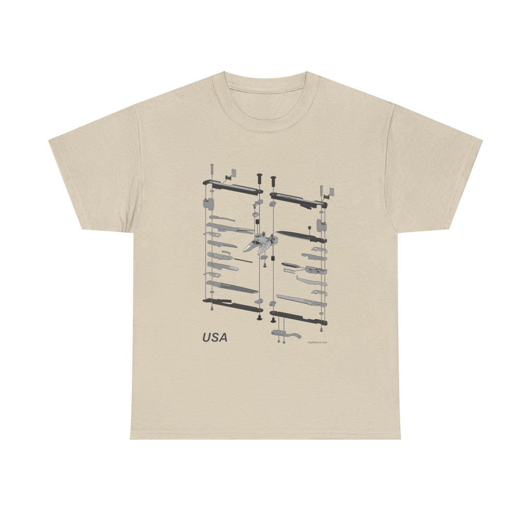 T-Shirt with ARC Exploded Diagram