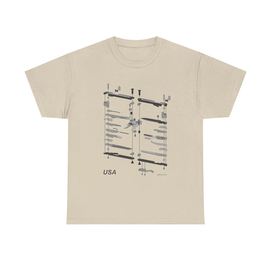 T-Shirt with ARC Exploded Diagram