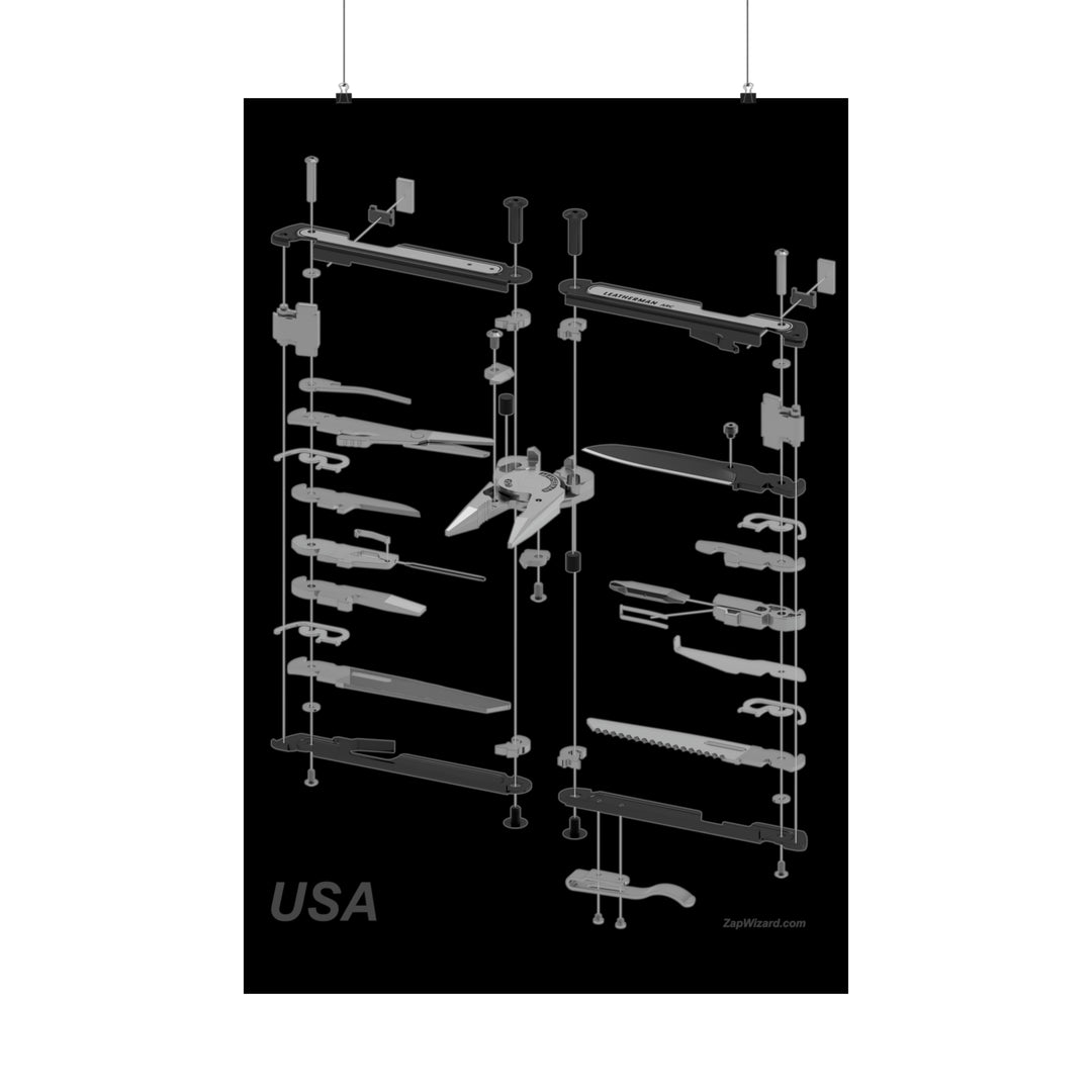 ARC Exploded Diagram Poster