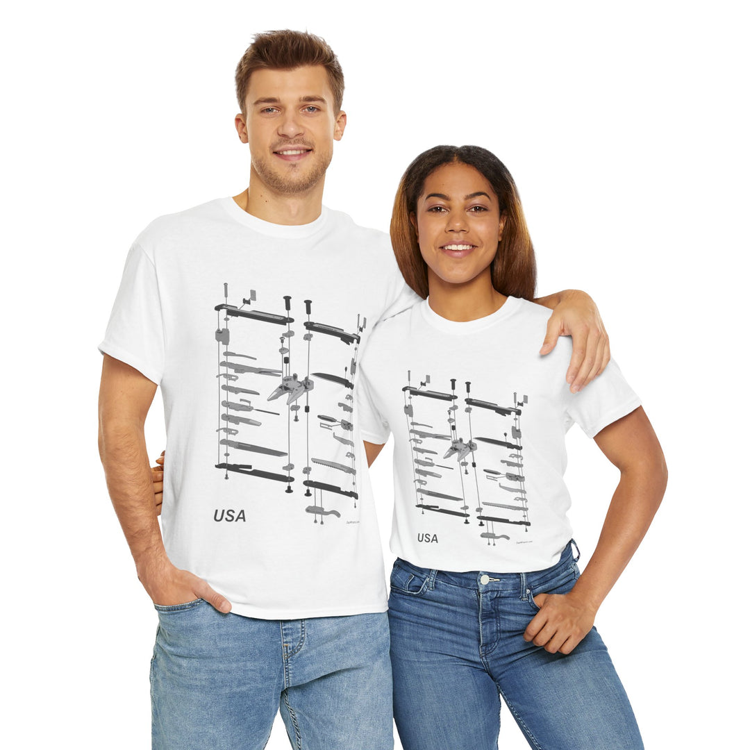 T-Shirt with ARC Exploded Diagram