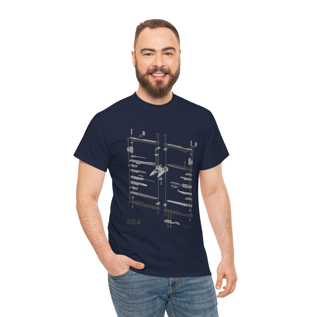 T-Shirt with ARC Exploded Diagram