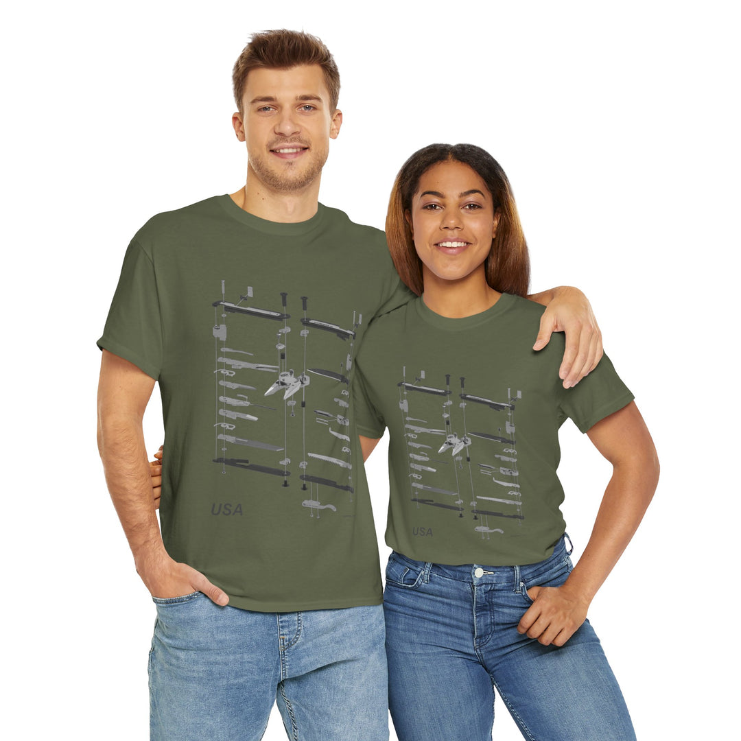 T-Shirt with ARC Exploded Diagram