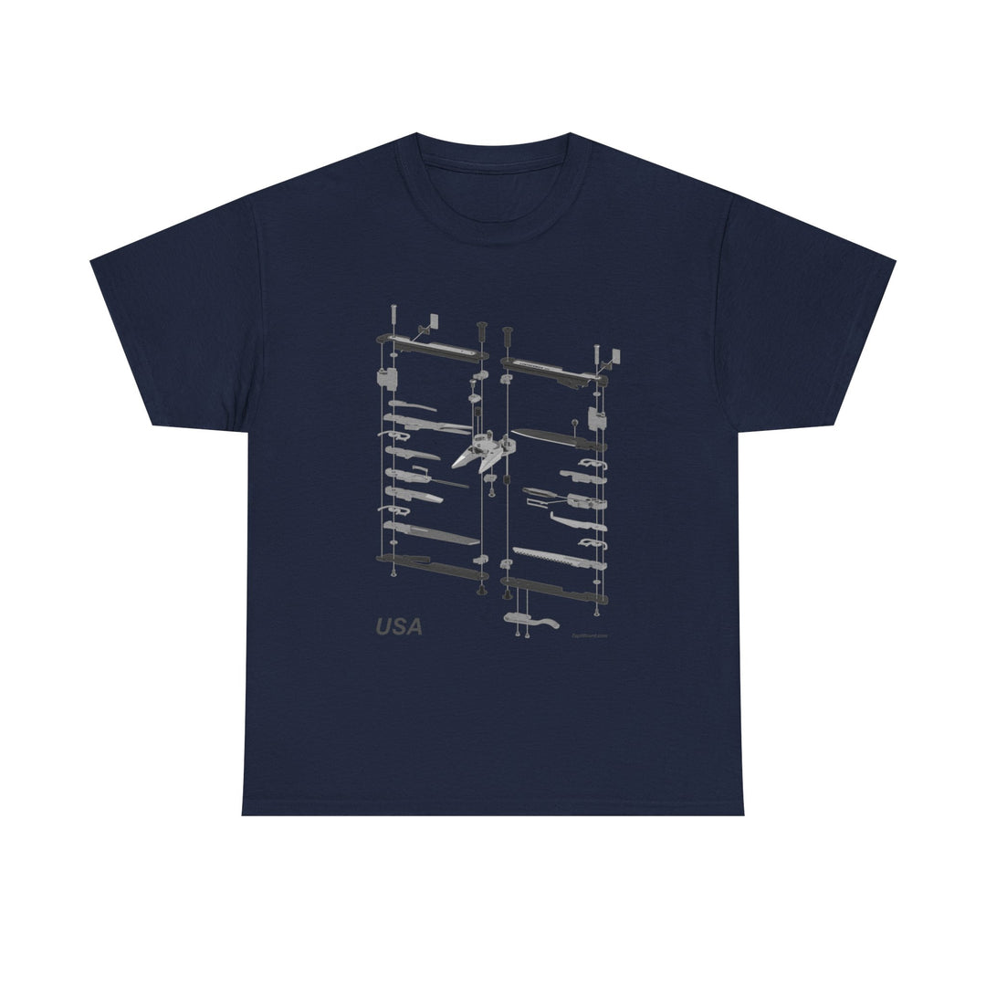 T-Shirt with ARC Exploded Diagram