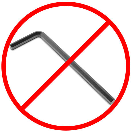 No Hex Keys