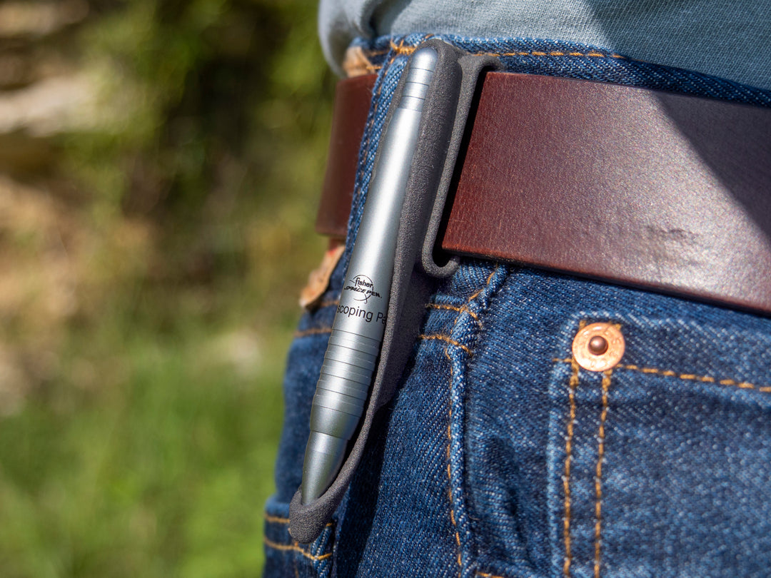 Belt Holster for Fisher Telescoping Space Pen