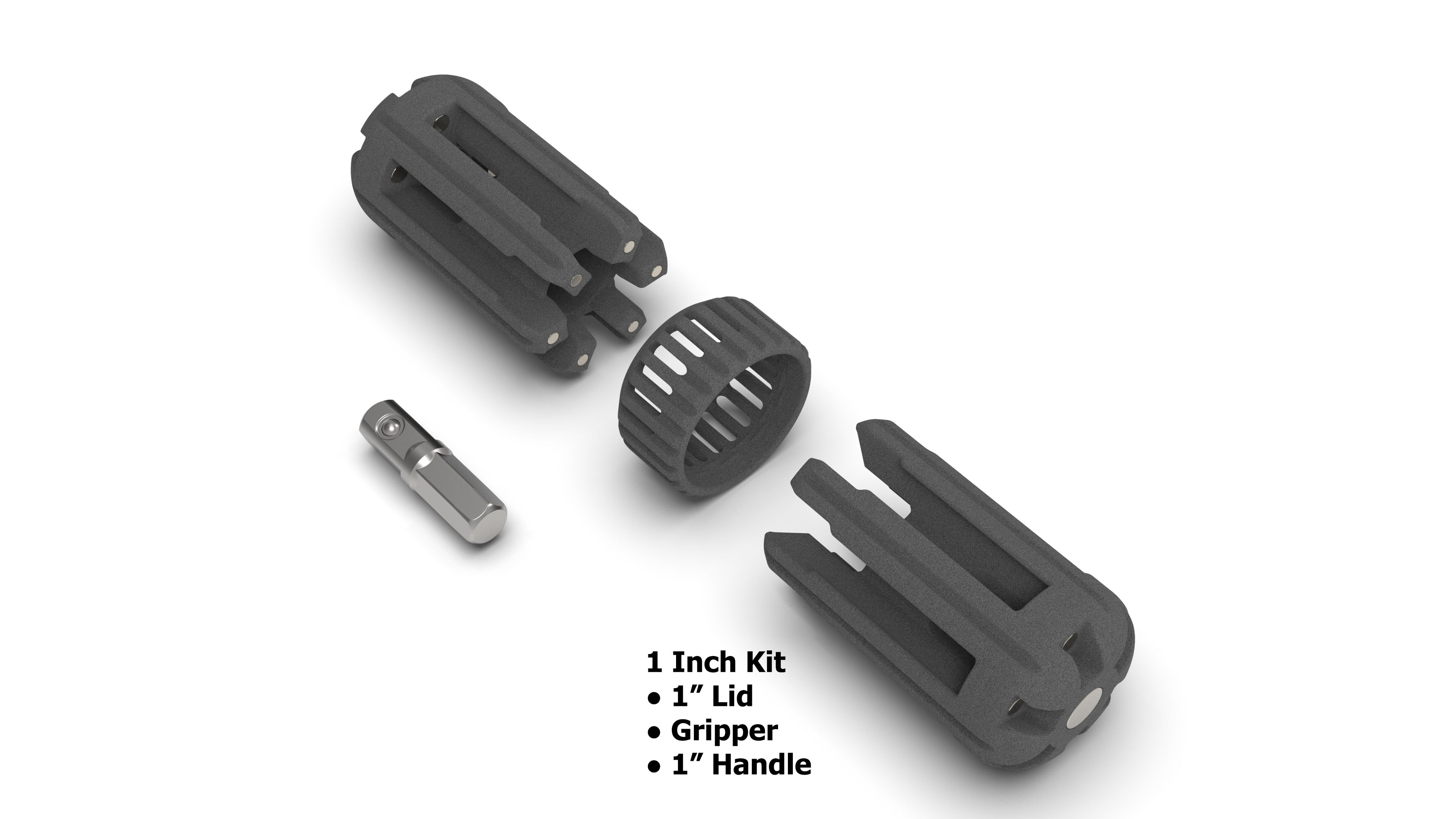 12 Bit Handle for the 711L In-Line Ratchet Driver – ZapWizard Design