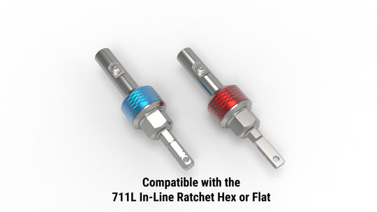 12 Bit Handle for the 711L In-Line Ratchet Driver