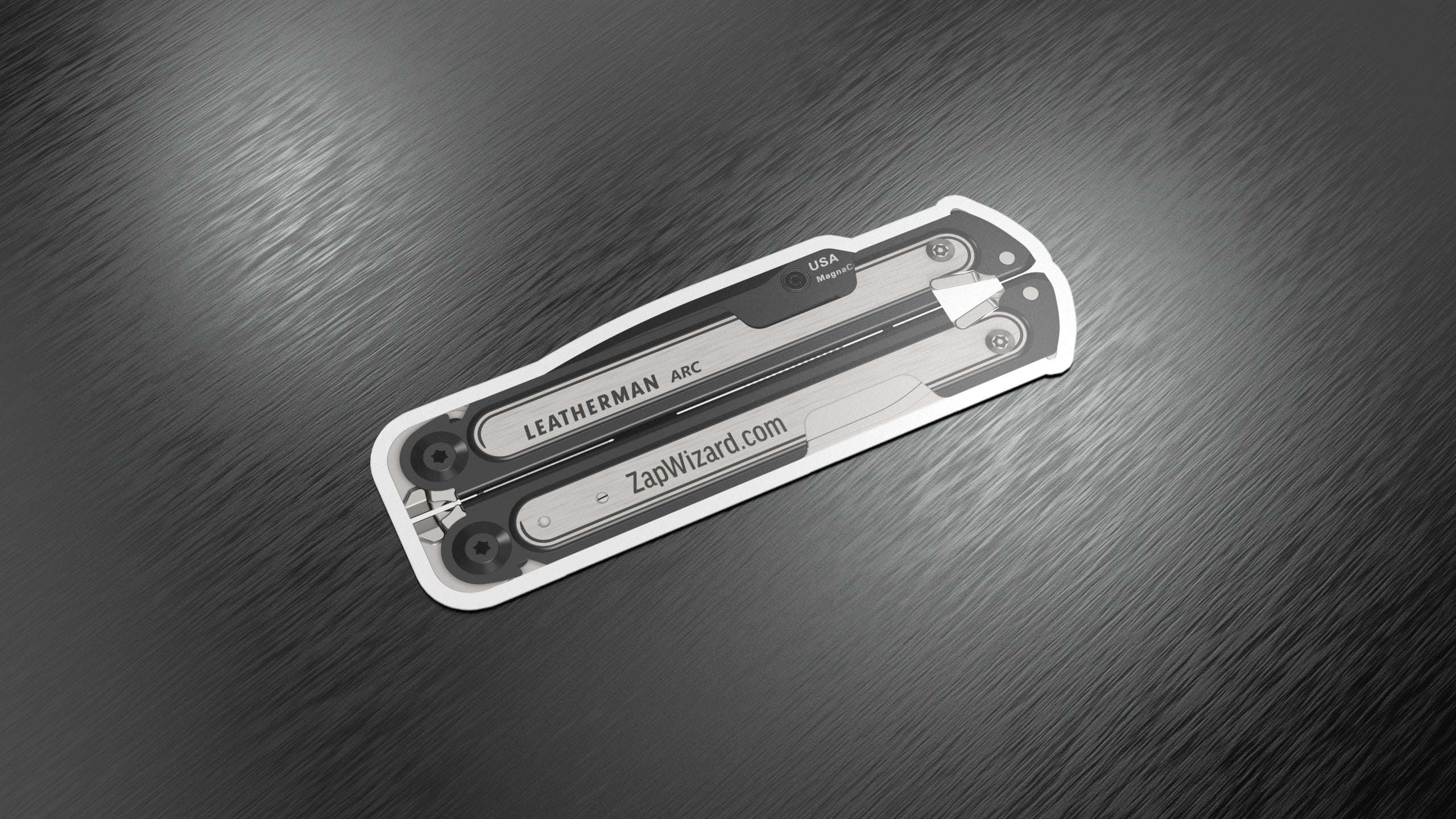 Arcreader Sticker Sticker, Leatherman ARC – ZapWizard Design