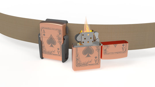 Belt Holster for Zippo Lighters