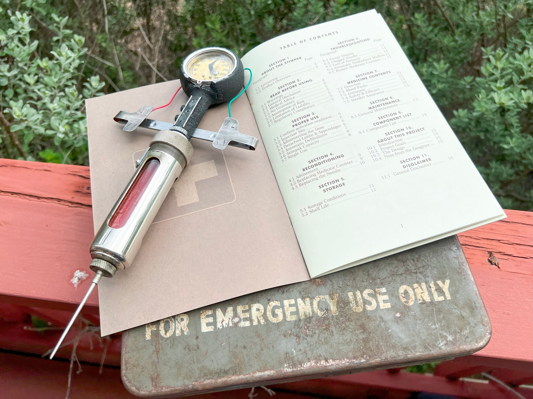 Fallout Stimpak Manual & CAD files – ZapWizard Design