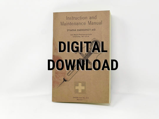 Fallout Stimpak Manual & CAD files