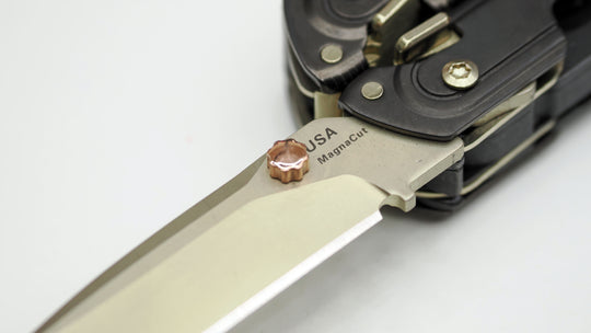 Copper Thumb Stud for the Leatherman ARC or Wave Alpha