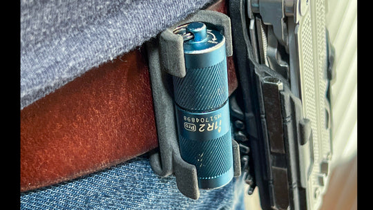 Holster for the Olight iMorse or i1R 2 Flashlight