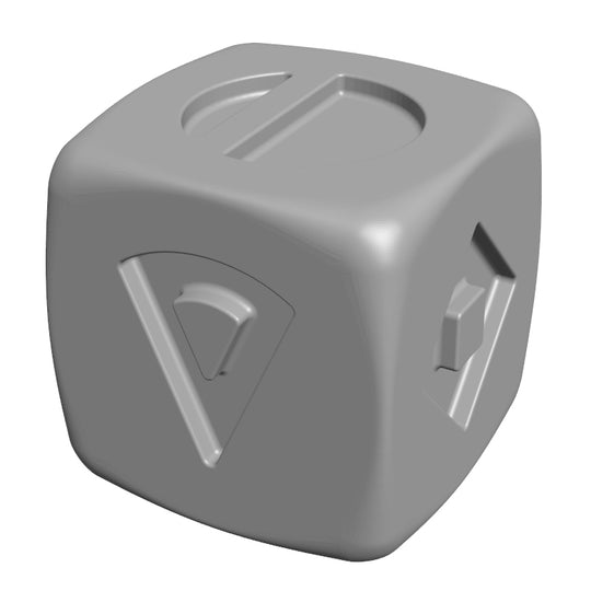 Print your own: Smuggler's Lucky Sabacc Dice, Han Solo